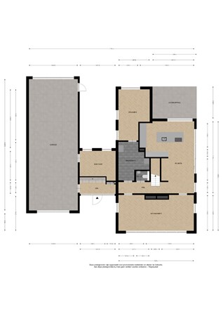 Floorplan - Rispensstraat 2, 7424 HD Deventer